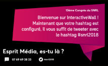 Participez au congrès du SNRL par SMS au 07 69 69 38 33 avec #snrl2018