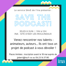 L’Institut National de l’Audiovisuel organise 2 séances de Pitch