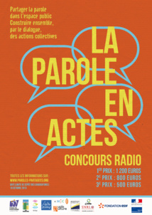 Concours "Paroles partagées" - édition 2013 : tous à vos micros ! Concours "Paroles partagées" - édition 2013 : tous à vos micros !