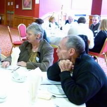 Geneviève Teyssier, Déléguée nationale au développement syndical et aux mandats territoriaux, avec Patrice Berger Geneviève Teyssier, Déléguée nationale au développement syndical et aux mandats territoriaux, avec Patrice Berger