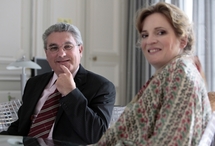 Emmanuel Boutterin et Nathalie Kosciusko Morizet, Secrétaire d'Etat à l'économie numérique