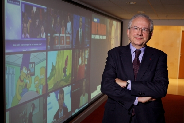 Olivier Schrameck, président du conseil supérieur de l'audiovisuel