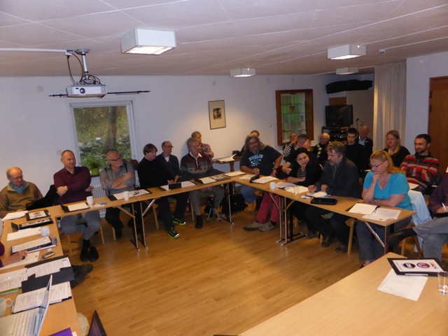 Helsingborg: travail en plénière Helsingborg: travail en plénière
