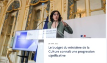 Projet de Loi et de Finances 2024 - Un budget de la Culture renforcé