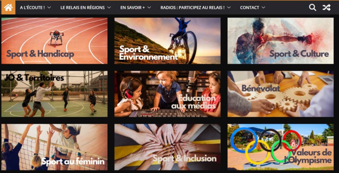 Le Relais Radio de la Flamme Olympique, d'étape en étape, de micro en micro!