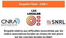Enquête flash - Place des radios associatives locales sur les couches locales du Dab+