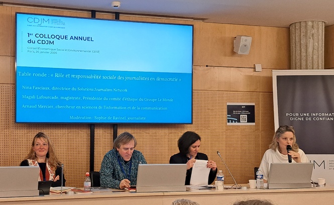 « La déontologie journalistique au secours de la démocratie » « La déontologie journalistique au secours de la démocratie »