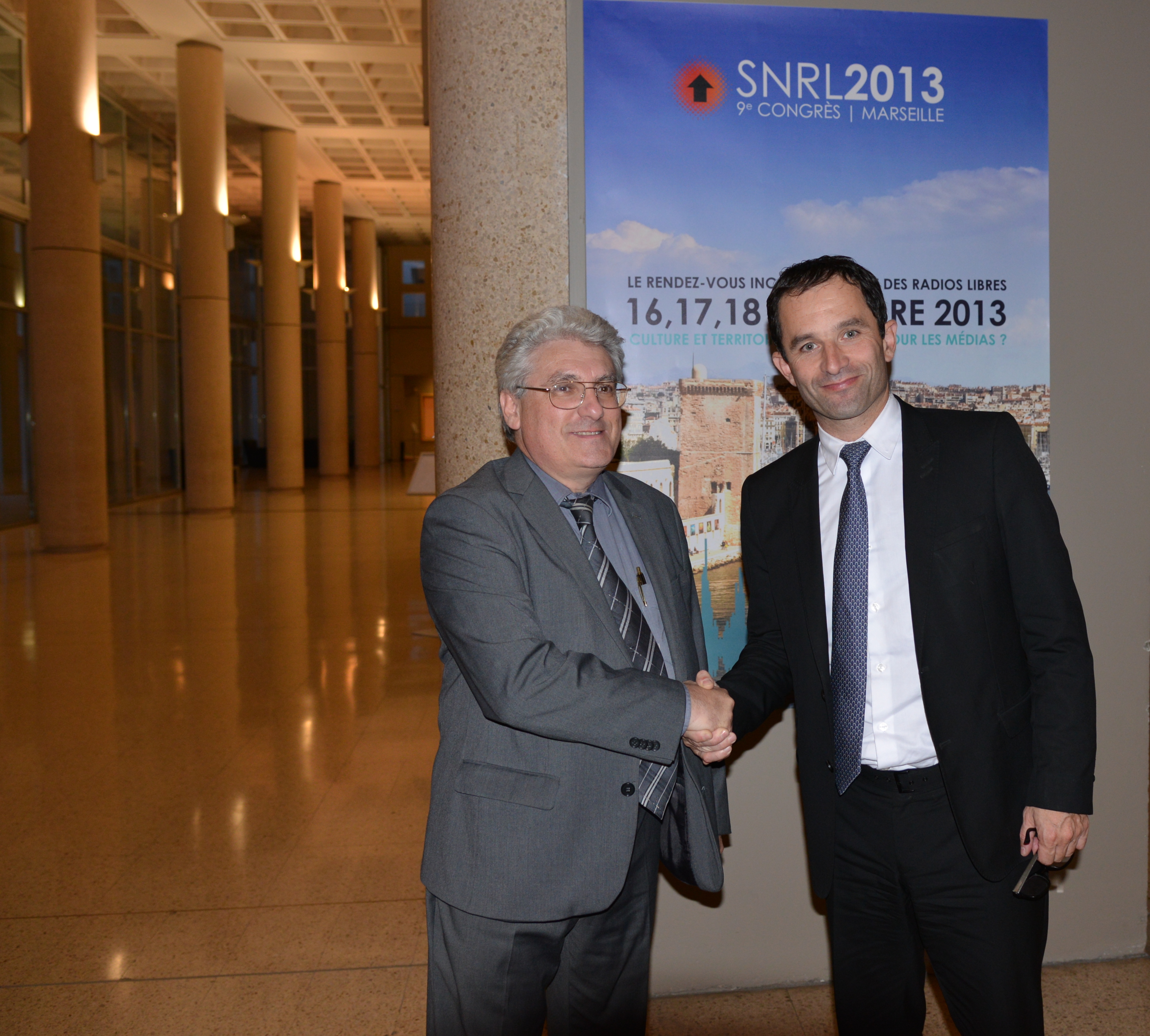 Emmanuel Boutterin et Benoit Hamon Emmanuel Boutterin et Benoit Hamon
