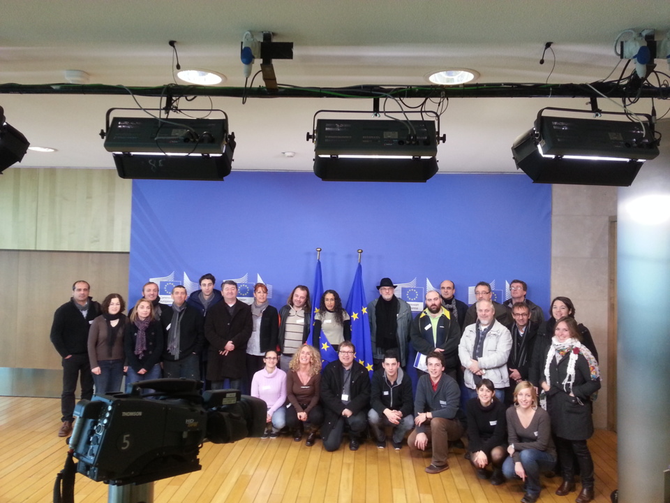 1er séminaire de formation européen à Bruxelles orgnisé par le SNRL en décembre 2012