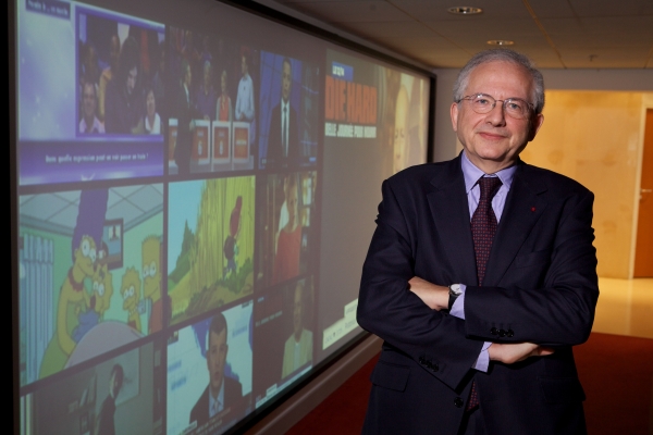 Olivier Schrameck, Président du Conseil Supérieur de l'Audiovisuel. © Manuelle Toussaint