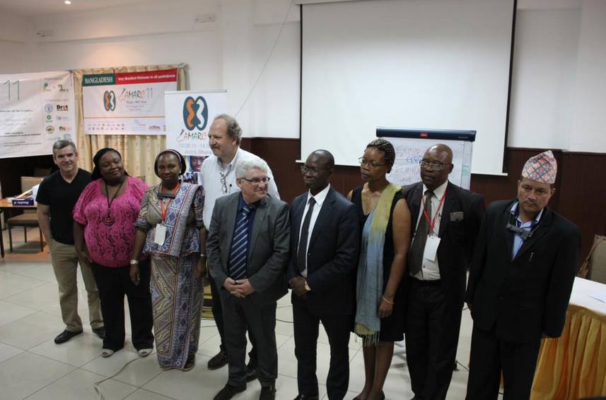 Une partie du nouveau Conseil d'administration international de l'AMARC autour d'Emmanuel Boutterin Une partie du nouveau Conseil d'administration international de l'AMARC autour d'Emmanuel Boutterin