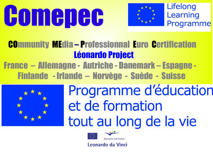 COMEPEC : Production d'un référentiel de formation