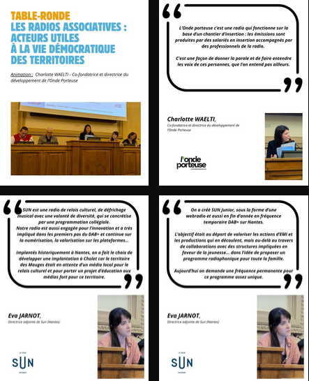 Retour sur le colloque « Vivantes, locales, citoyennes : quel avenir pour les radios associatives ?