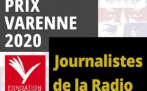 La Fondation Varenne lance ses PRIX VARENNE 2020 dont celui de la RADIO