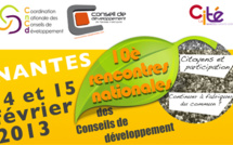 Relayez l'émission spéciale consacrée aux 10èmes rencontres nationales des Conseils de Développement